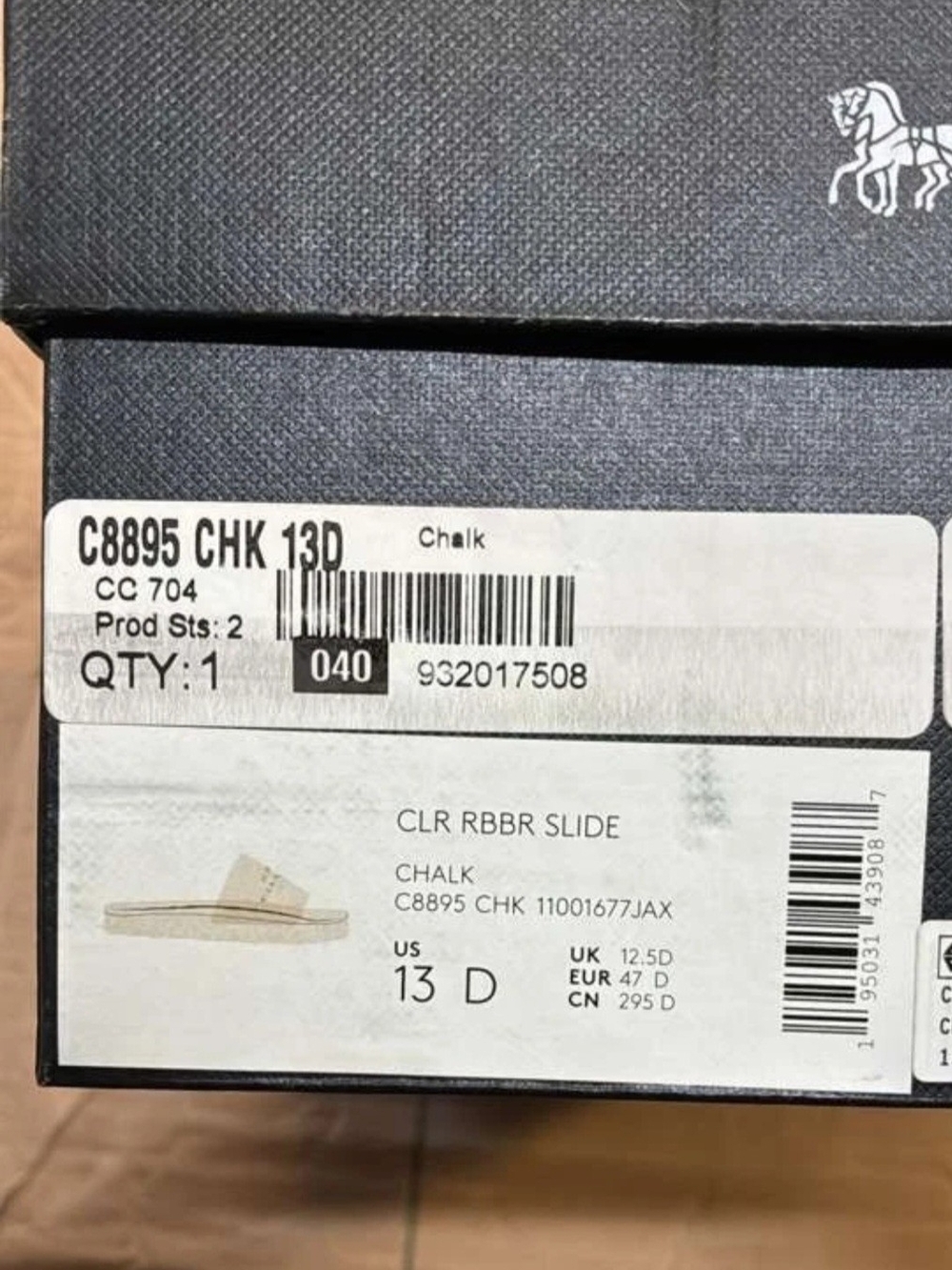 Coach Chalk Translucent Slide Sandals - Picture 4 of 4